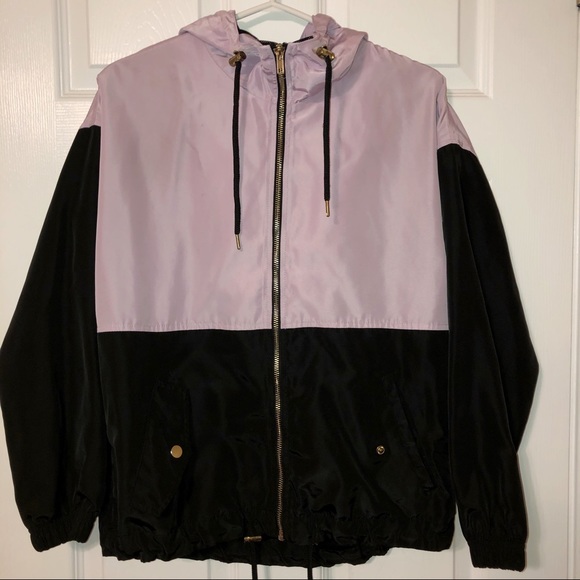 Forever 21 Hooded Windbreaker - Picture 1 of 7
